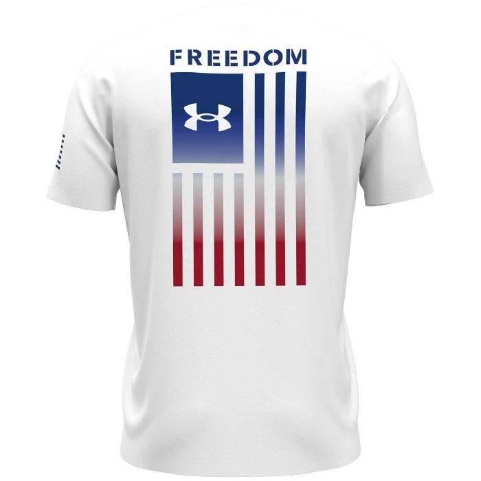 UA Freedom Flag Gradient T-Shirt | 1377056