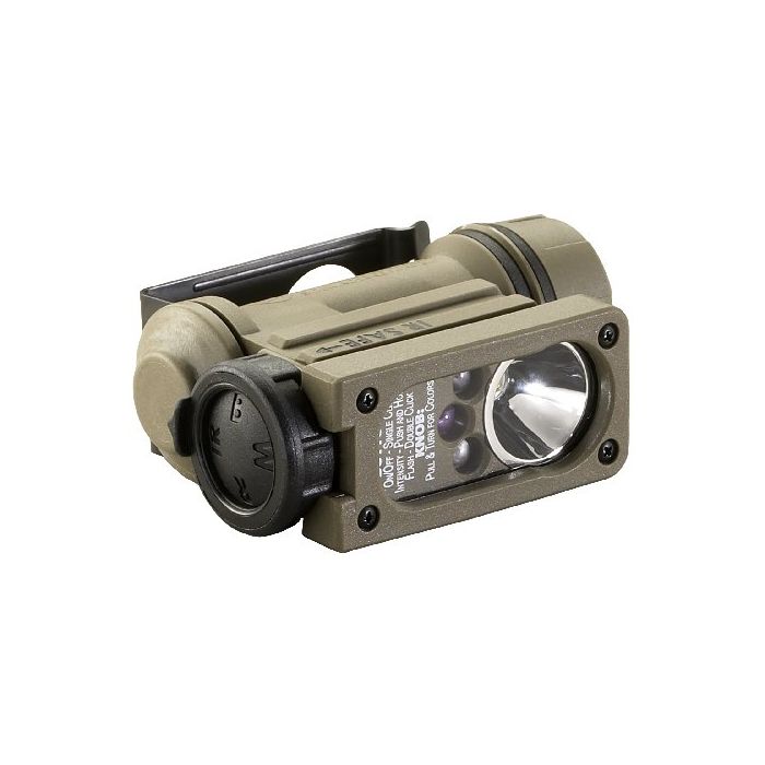 Sidewinder Compact II Military Model w/ Helmet Mount & Headstrap | STRE-SIDEWINDERCIIHMHS