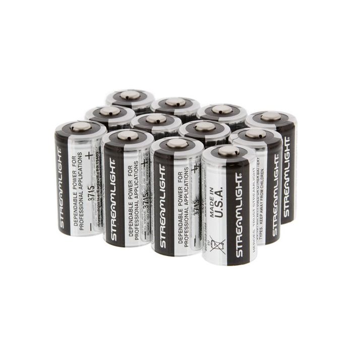 CR123A Lithium 3V Batteries (12 Pack) | 85177