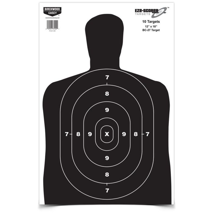 Eze-Scorer 12 x 18 BC-27 Target | BC-EZEBC27BLK