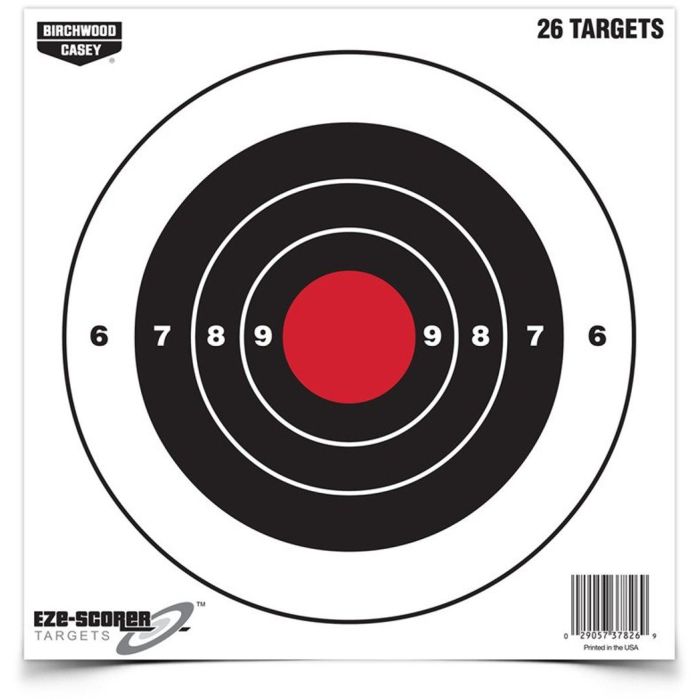 Eze-Scorer 8 Inch Bull's-Eye Target, 26 Targets