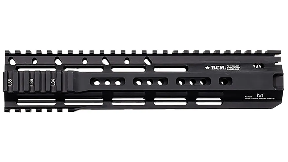 BCM RAIDER-M Rail - 5.56, 10-inch | BCM-RAIDER-M10-556-BLK