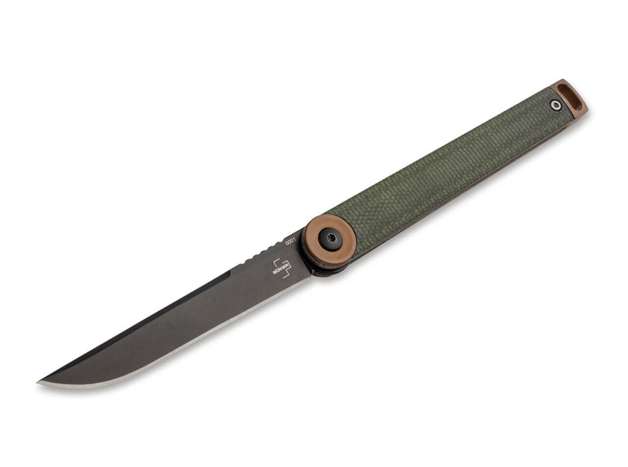 Boker Plus Kaizen Green Canvas Micarta | BKR01BO391