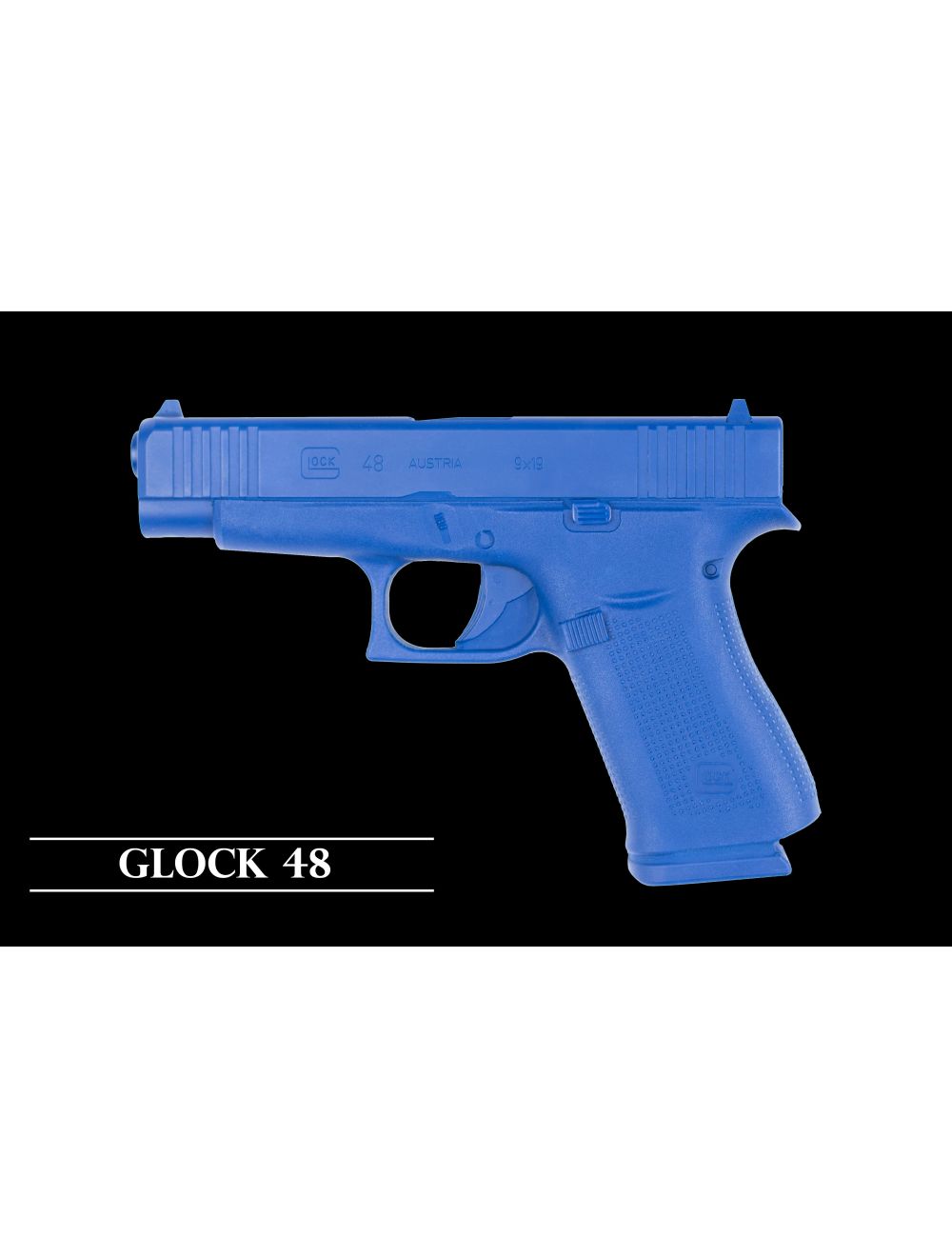 Glock 48 Blue Training Gun