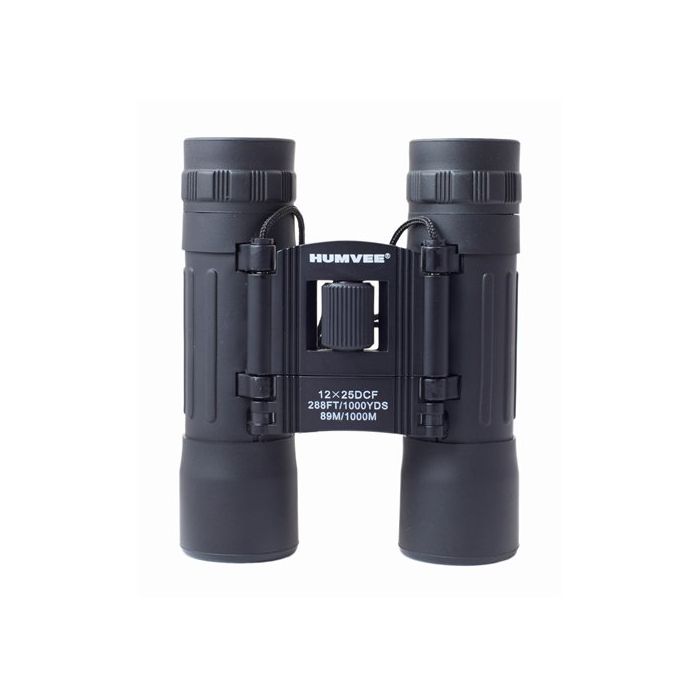 Humvee Compact Rubber Binocular - 12 x 25 | CC-HMV-B-12X25B