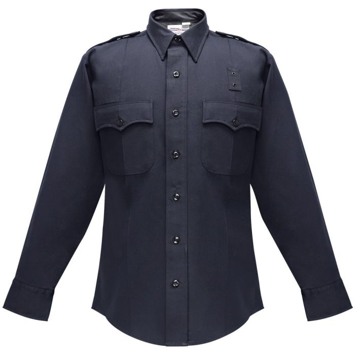 Deluxe Tactical Long Sleeve Shirt w/ Com Ports - LAPD Navy | FLC-F148W3986