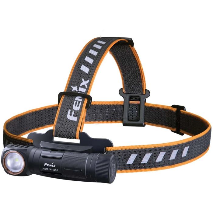 Fenix HM61R V2.0 Rechargeable Headlamp | FNX-HM61V2BK