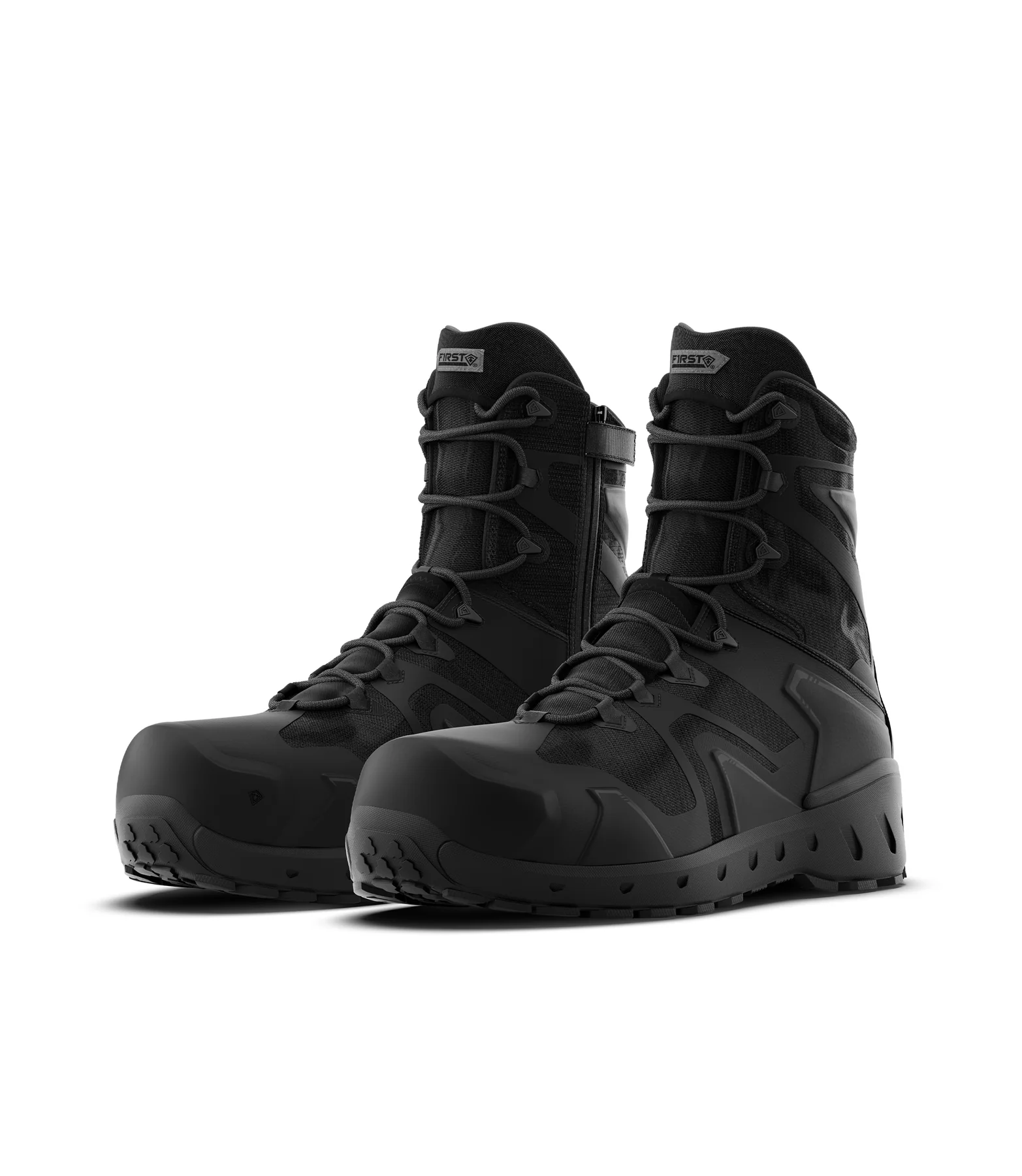 Men's 8"" AERO-TAC Safety Toe Side-Zip Boot | FT-165926-019