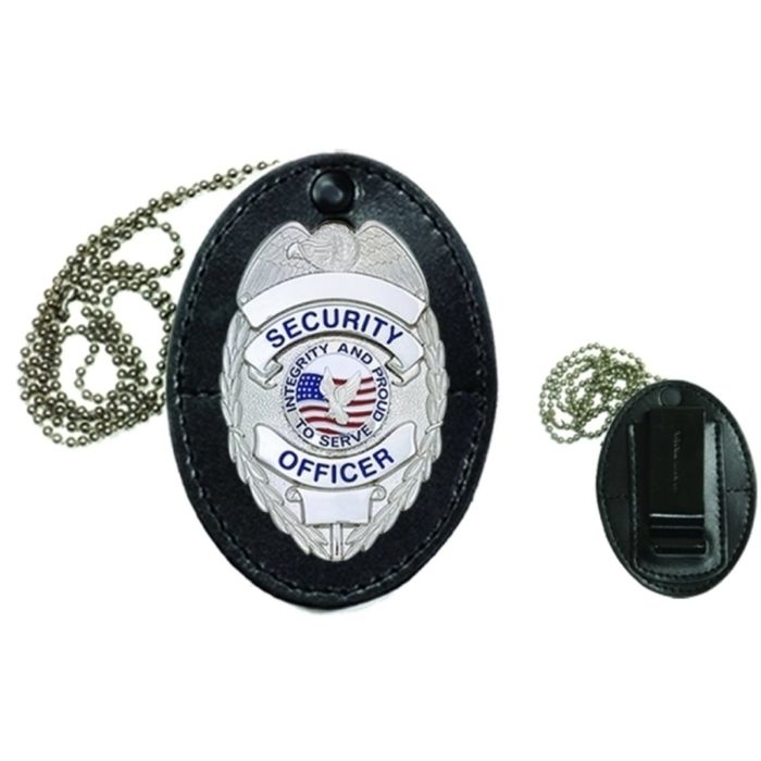 Universal Oval Badge Holder - 2.625'' x 3.625'' | HERO-9140S
