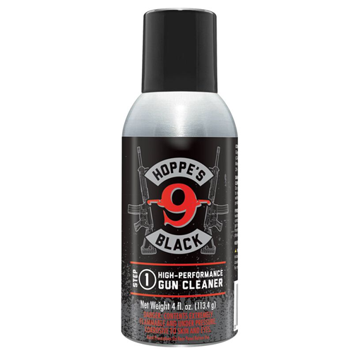 Black 4 oz Aerosol Gun Cleaner with Straw, Can | HP-HBC4A