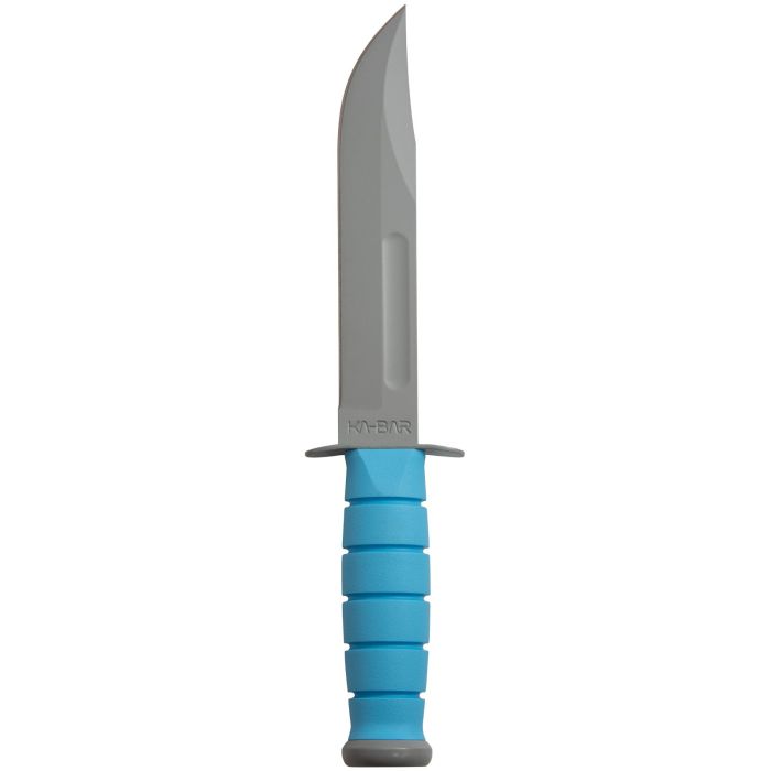 Ussf Space-Bar Knife Blue Kraton G Handle, Gray Hard Sheath, Str Edge