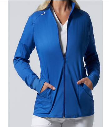 LANDAU PROFLEX WOMEN'S 3-POCKET SCRUB JACKET