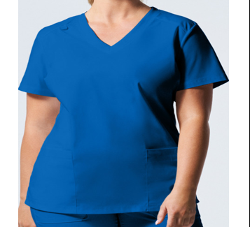 LANDAU PROFLEX WOMEN’S 3-POCKET V-NECK SCRUB TOP