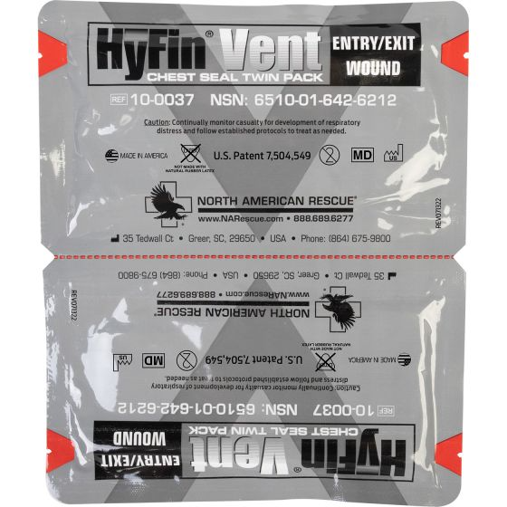 HyFin Vent Chest Seal - Twin Pack | NAR-10-0037