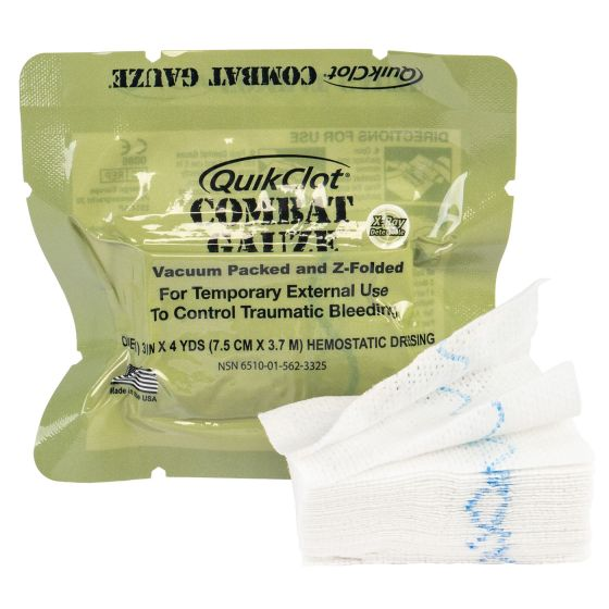QUIKCLOT Z-FOLD COMBAT GAUZE | NAR-30-0039