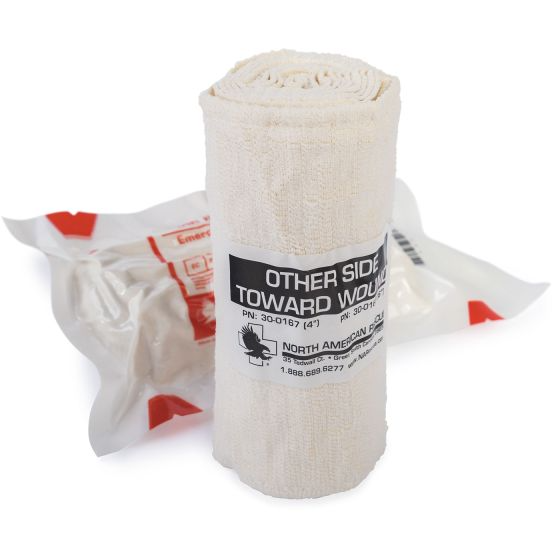 Responder Emergency Trauma Dressing - 6'' Rolled | NAR-30-0168