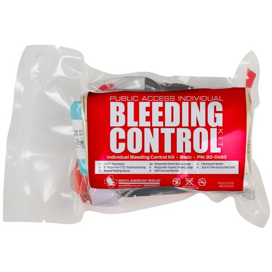 Individual Bleeding Control Kit - Advanced - Vacuum Sealed | NAR-80-0467