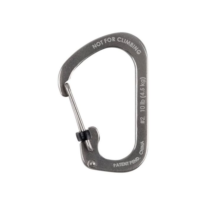 Carabiner Slidelock Steel #2 | NI-CSL2