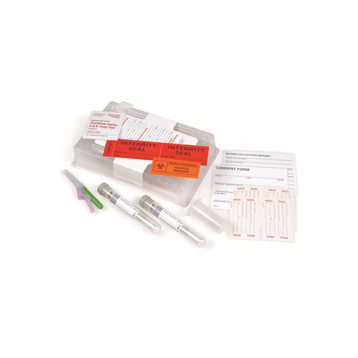 Blood Alcohol Collection Kit w/Eclipse Safety Needles | NIK-4995-1