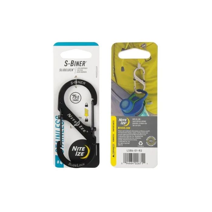 S-Biner Stainless Steel SlideLock | NI-LSB234