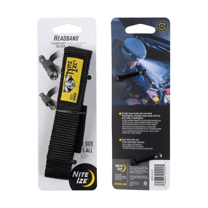 Headband Flashlight Holder | NINPO-03-01