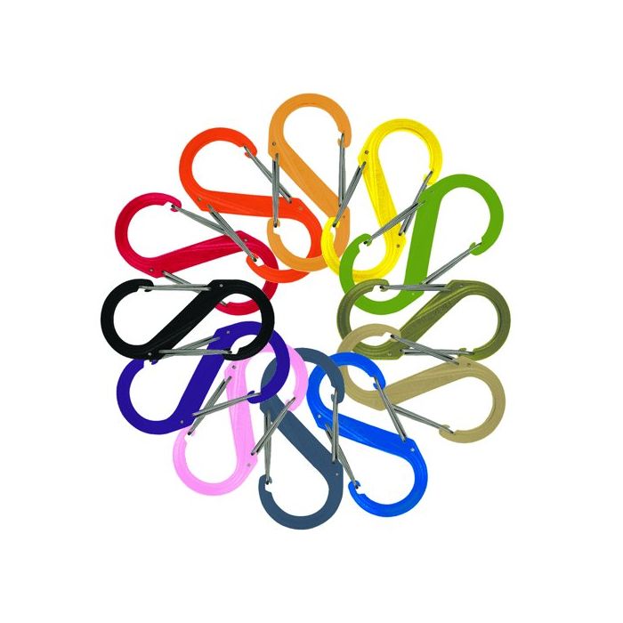 Dual Carabiner Plastic | NI-S-BINER