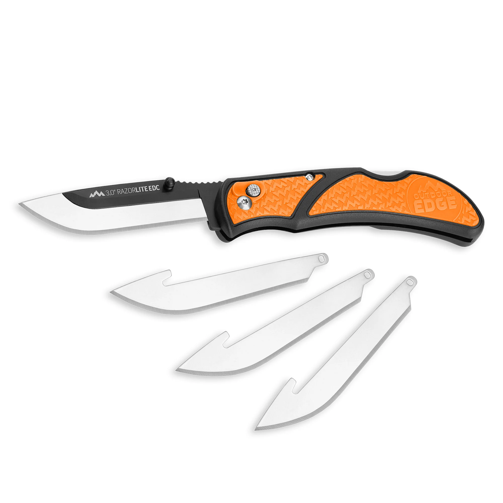 3.0 RAZOR-EDC LITE (Orange, 4-Blades) | OE-RLB30-30C