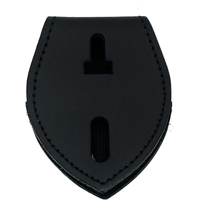 Universal Teardrop Badge Clip w/ Pocket & Chain | PFT-715-T-PC