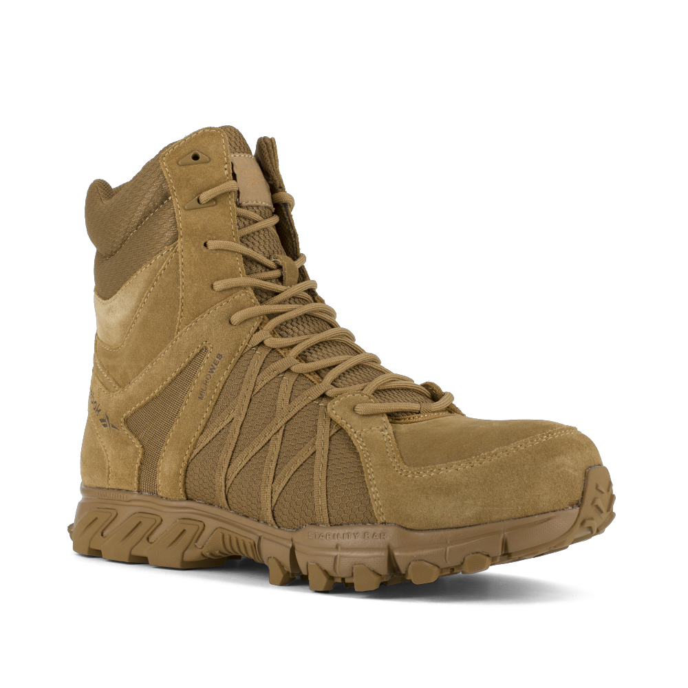 Trailgrip Tactical 8'' Boot w/ Composite Toe - Coyote | RBK-RB3460