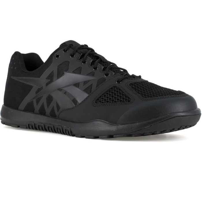 Nano Tactical Trainer Shoe w/ Soft Toe - Black | RBK-RB7100