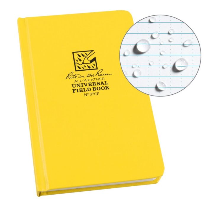 Fabrikoid Universal Hard Cover Book - 4.75 x 7.5 Yellow