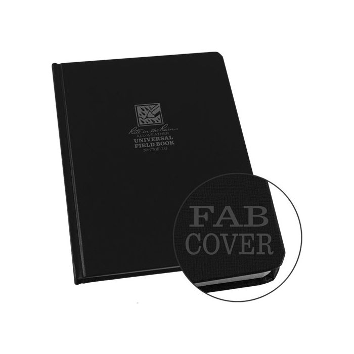 Hard-Cover Notebook (6.75'' x 8.75'') | RIR-LargeBoundBook