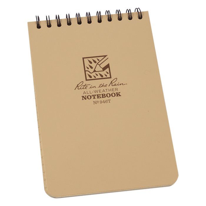 Top Spiral Notebook - 4 x 6 | RIR-PocketTop4X6