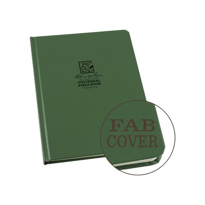 Hard-Cover Notebook (6.75'' x 8.75'') | RIR-LargeBoundBook
