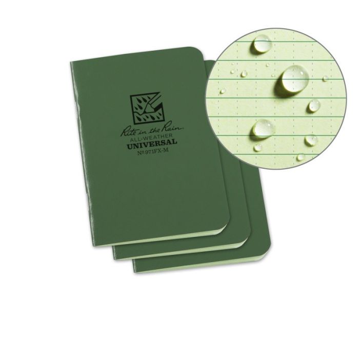 Stapled Notebook - 3.25 x 4.625 - 3 Pack | RIR-71FXBOOK