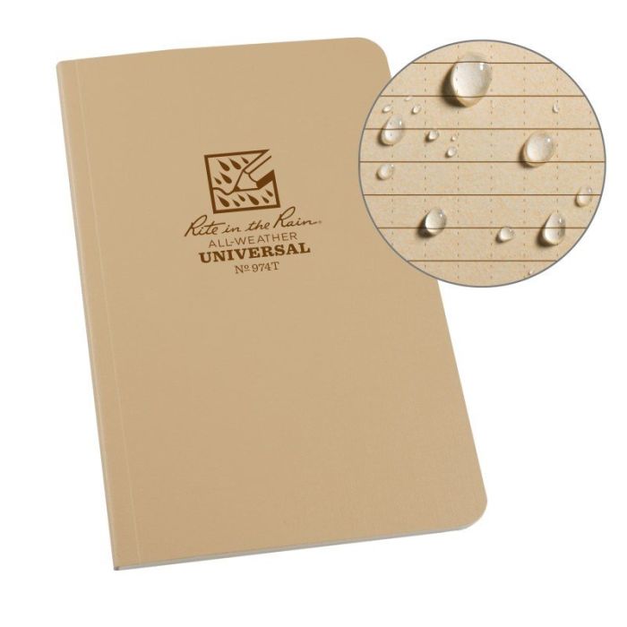 Soft Cover Side-Bound Book (4.625'' x 7.25'') | RIR-FIELDFLEXSIDEBOUND