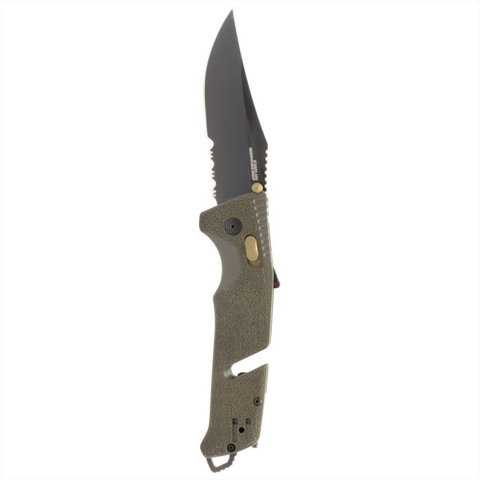 TRIDENT AT - OLIVE DRAB - PARTIALLY SERRATED | SOG-11-12-11-41
