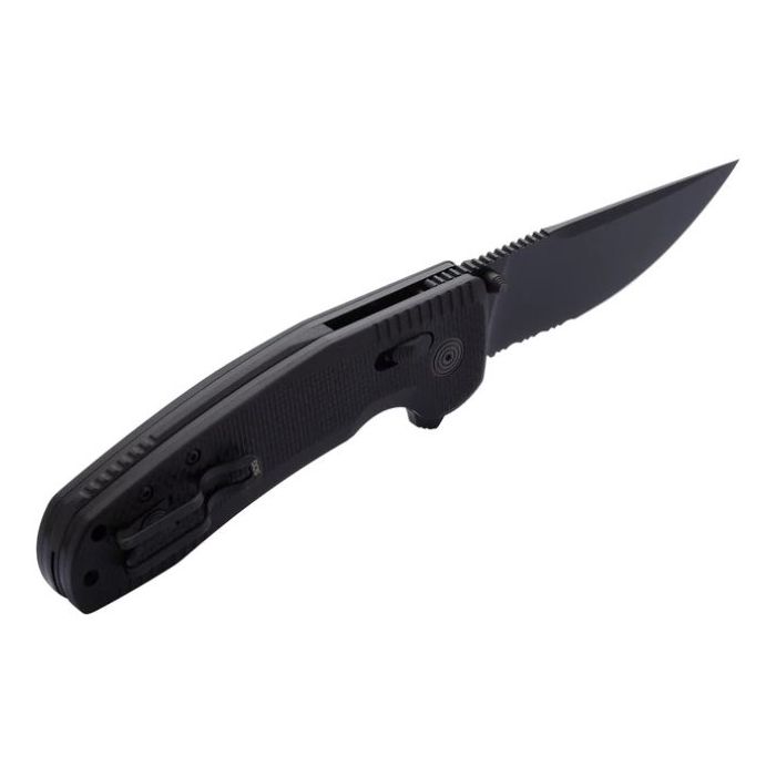 SOG-TAC XR Blackout partially Serrated | SOG-12-38-03-41
