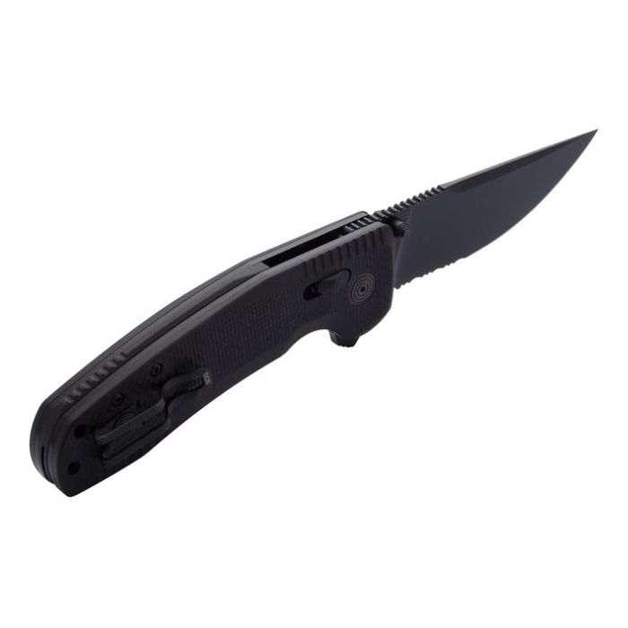 SOG-TAC XR Blackout partially Serrated