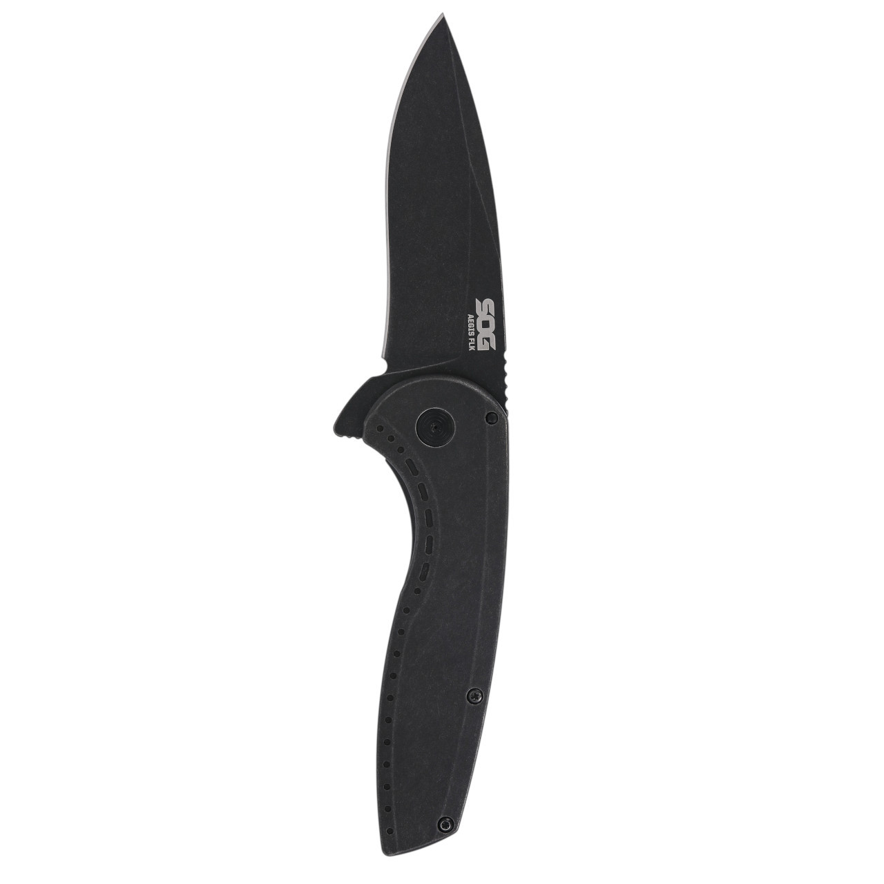 Aegis FLK 2.0 Black - Drop Point | SOG-14-41-05-43