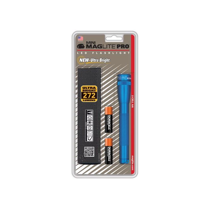SP2P Mini Maglite Pro 2 AA-Cell LED Flashlight w/ Holster | MAG-SP2PHOLSTER