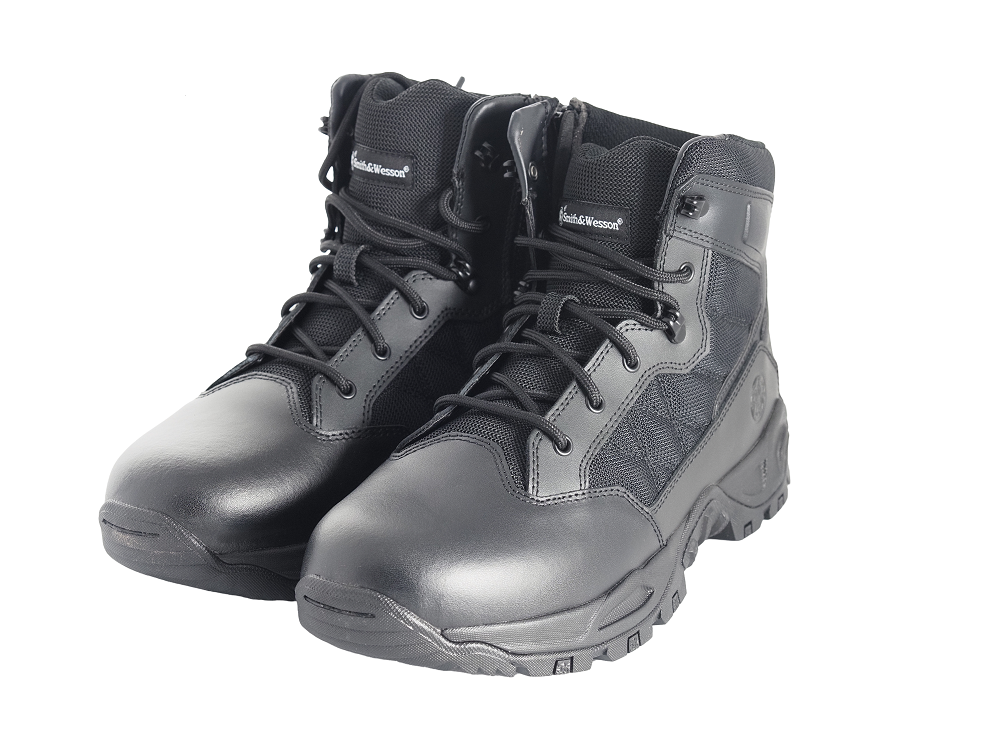 Scout 6"" Hot Weather Side-Zip Polishable Toe , Smith & Wesson | SWB203001-100