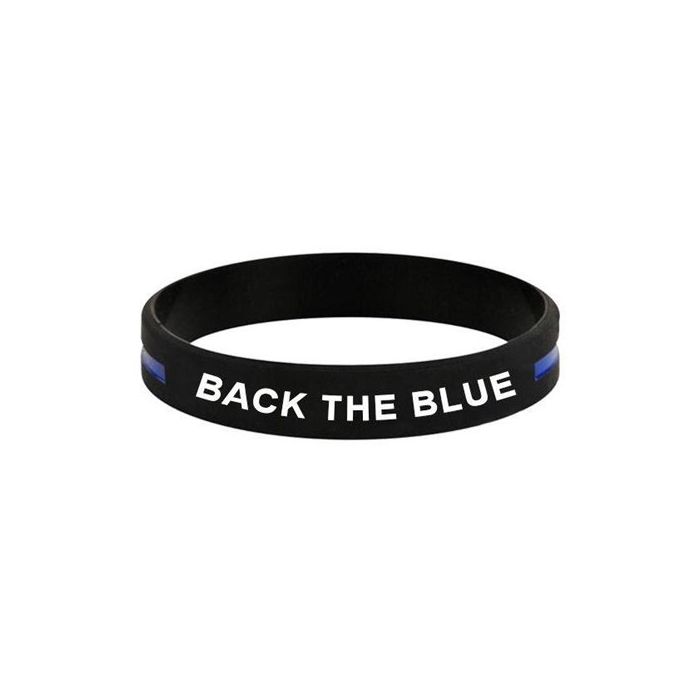 Back the deals blue bracelet