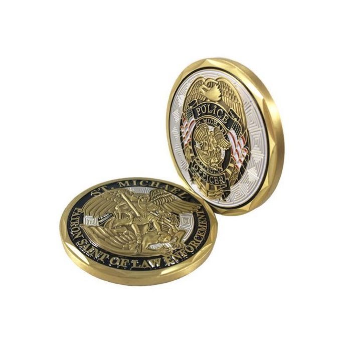 Challenge Coin, Saint Michael | TBL-COIN-MICHAEL