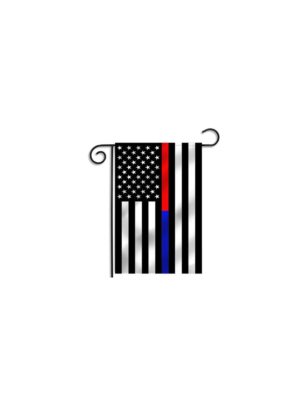 Thin Red Line American Garden Flag