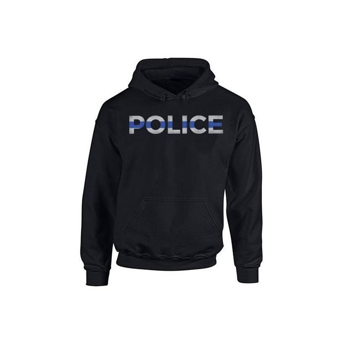 Men's Hoodie - Police Thin Blue Line