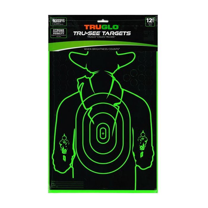 TRU-SEE Gunslinger Target 12X18 - 12 Pack