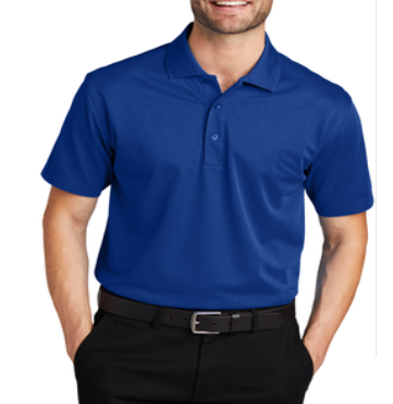 Tech Pique Polo – Bright Royal