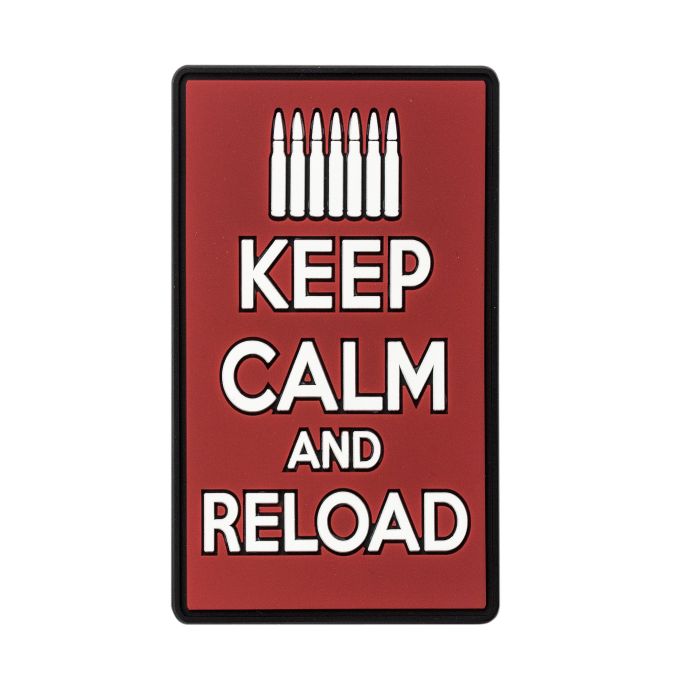 Rubber Patch - Keep Calm And Reload | 07-0979