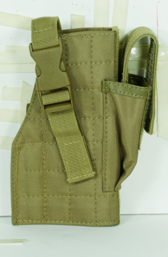 Tactical Molle Holster w/ Attached Mag Pouch | 25-0029